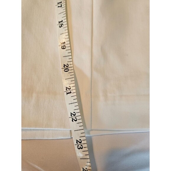 Worthington Women's Off White Knee Length Lined Straight Pencil Skirt Size 6 - Picture 6 of 10